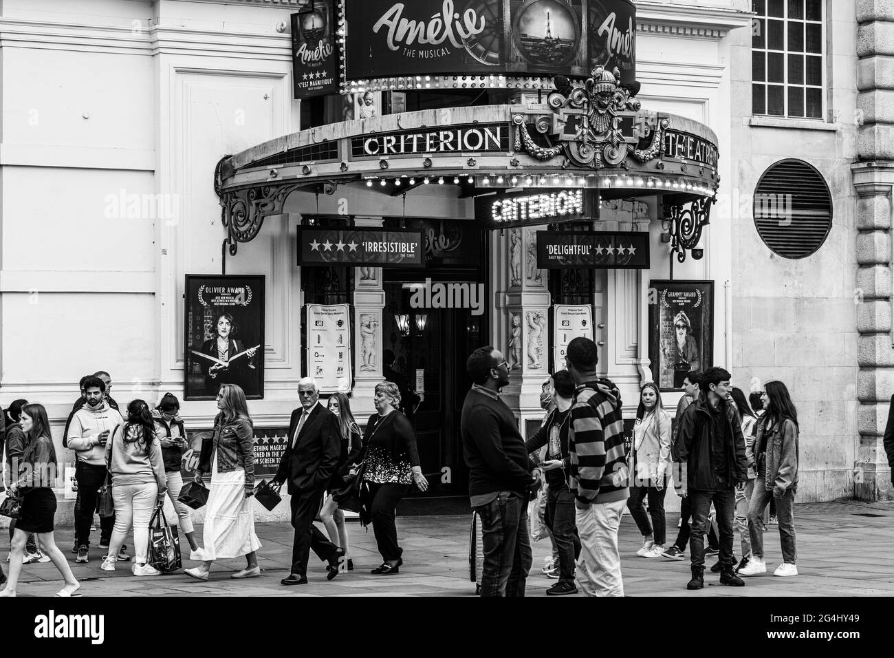 London Leicester Square et West End Banque D'Images