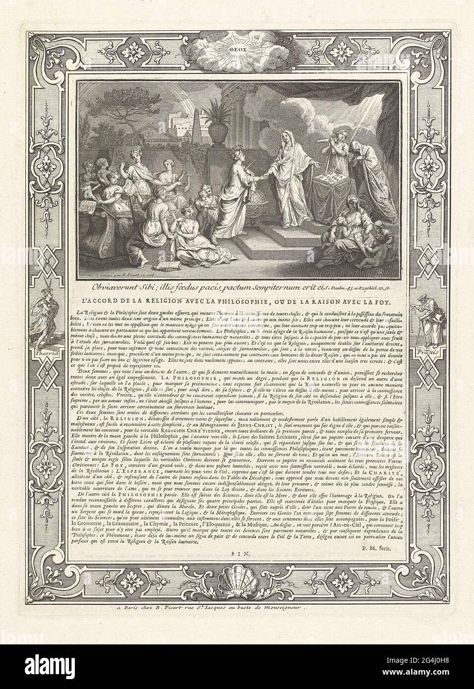 Imprimer Avec Une Representation Allegorique Qui Est Apparue Pour Une These De Philosophie D Une Personne Inconnue La Philosophie Personnalisee Avec Une Couronne D Etoiles Au Dessus De La Tete Secoue La Main De