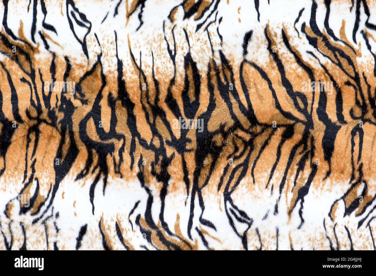 Texture des rayures de tissu imprimé Tiger pour l'arrière-plan Banque D'Images