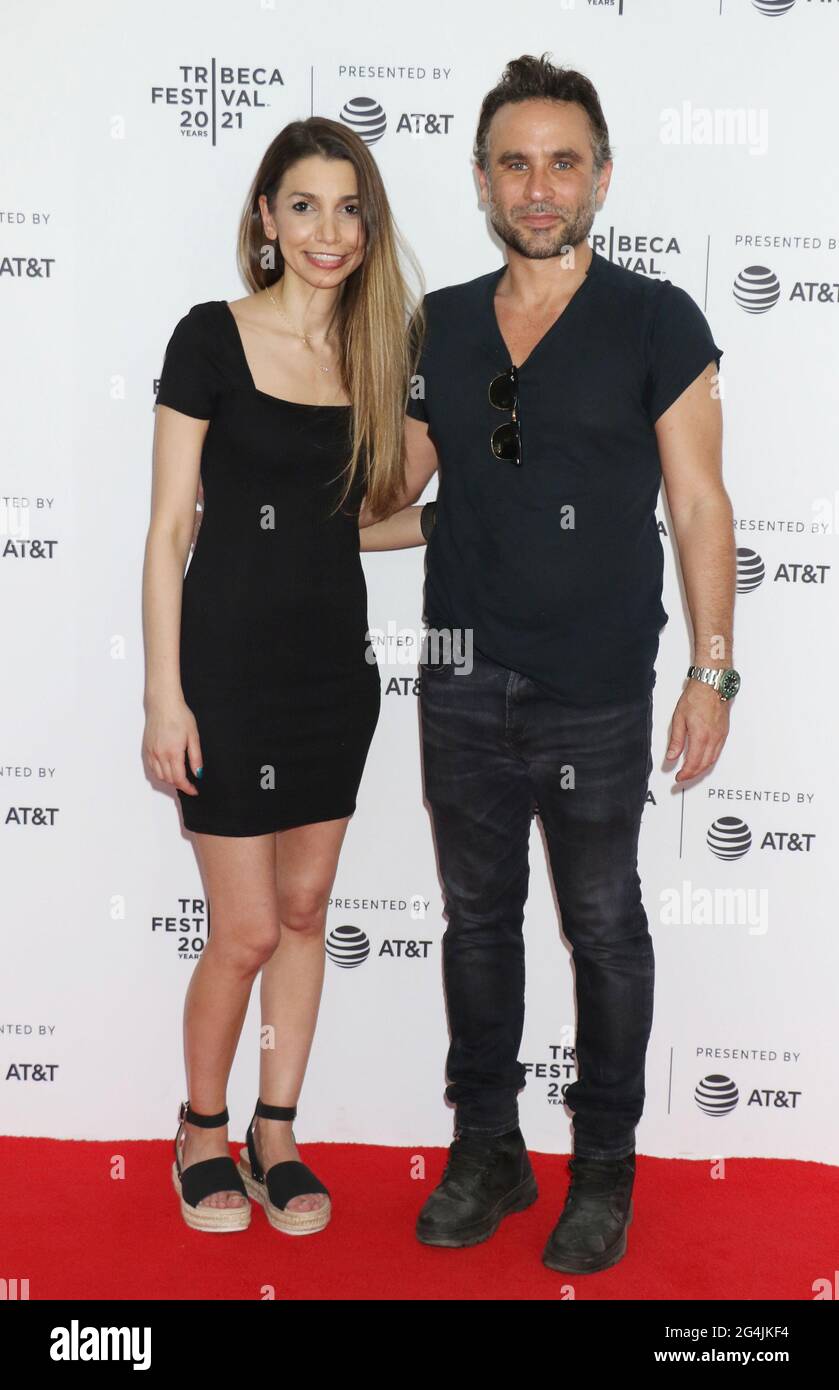 New York, NY, États-Unis. 21 juin 2021. Alin Gragossian.; Austin Stark au Tribeca film Festival 2021 première du Comité Dieu à Brooklyn Commons Metrotech à New York le 20 juin 2021 crédit: RW Media Punch/Alay Live News Banque D'Images