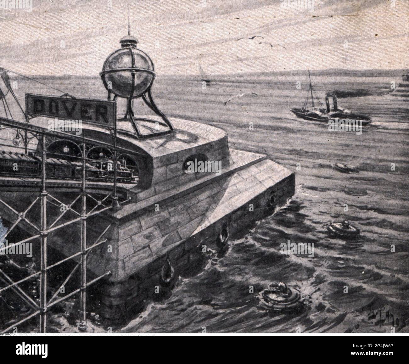 Tunnel under english channel Banque de photographies et d’images à haute résolution Alamy