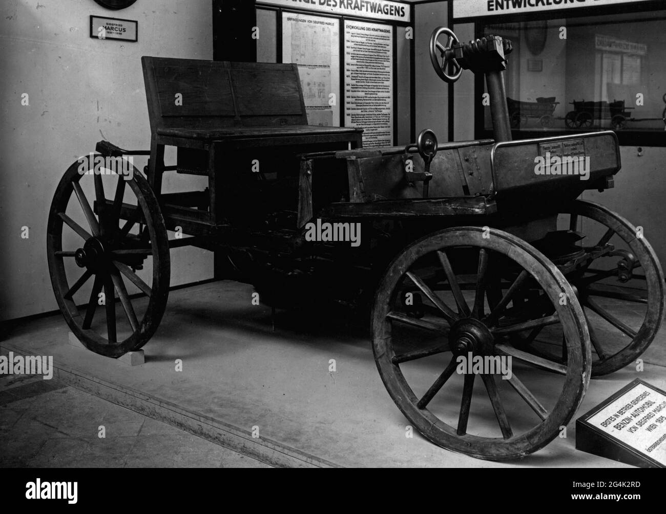 Transport / transport, voiture, variantes de véhicule, deuxième voiture de Siegfried Marcus, DROITS supplémentaires-AUTORISATION-INFO-NON-DISPONIBLE Banque D'Images