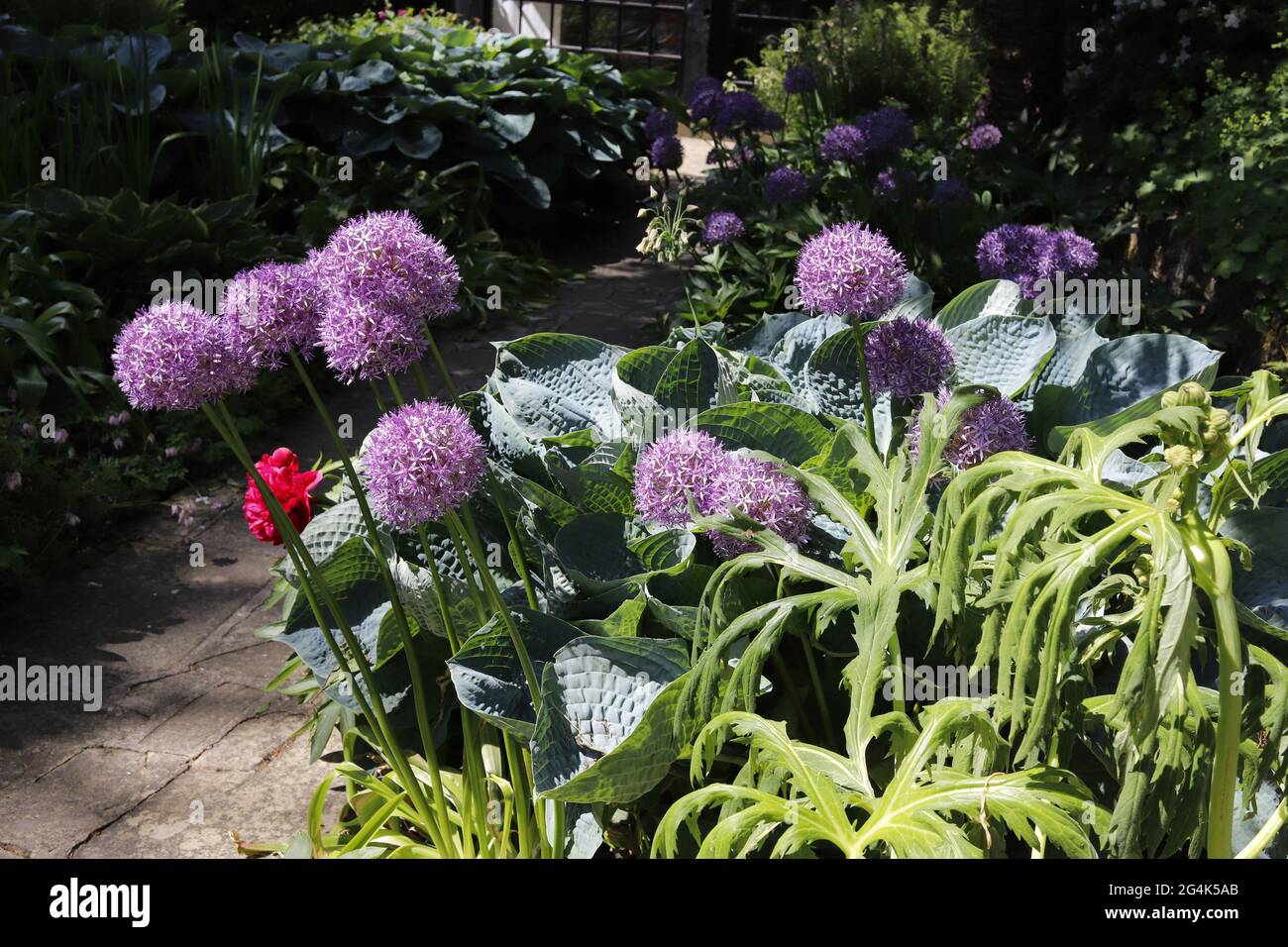 Parcevall Hall & Gardens à Skyreholme dans le North Yorkshire. Banque D'Images