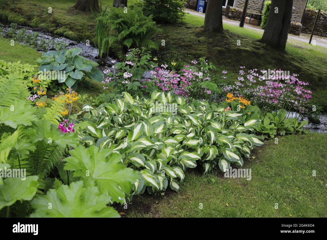 Parcevall Hall & Gardens à Skyreholme dans le North Yorkshire. Banque D'Images