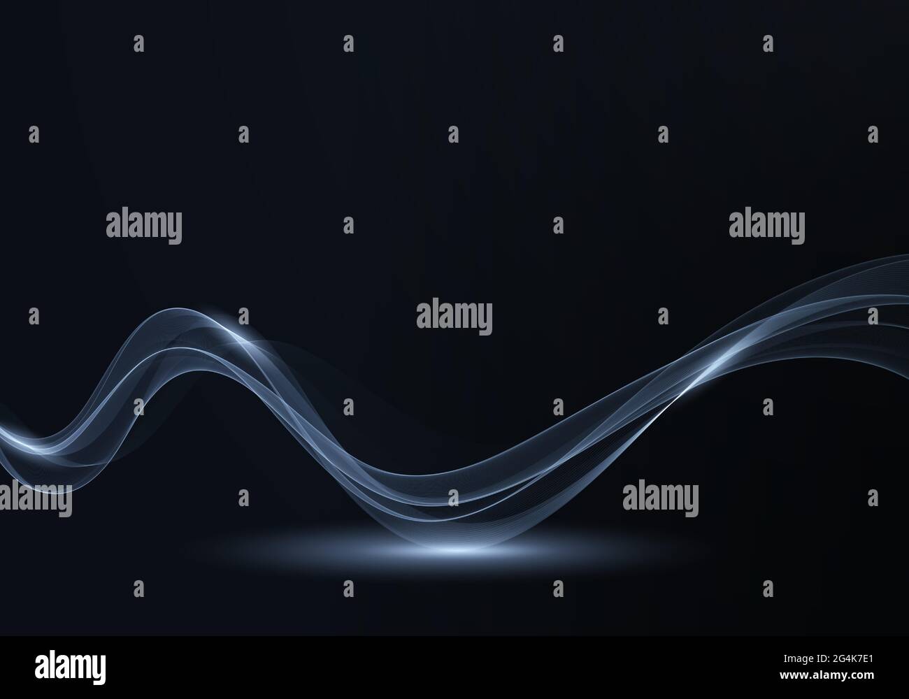 Illustration Vecteur de fumée réaliste sur fond noir Illustration de Vecteur