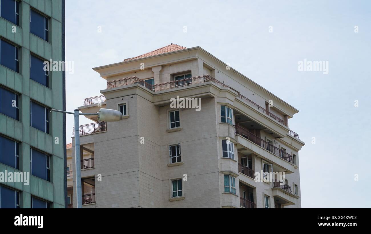 Appartements à Victoria Island, Lagos Nigeria Banque D'Images