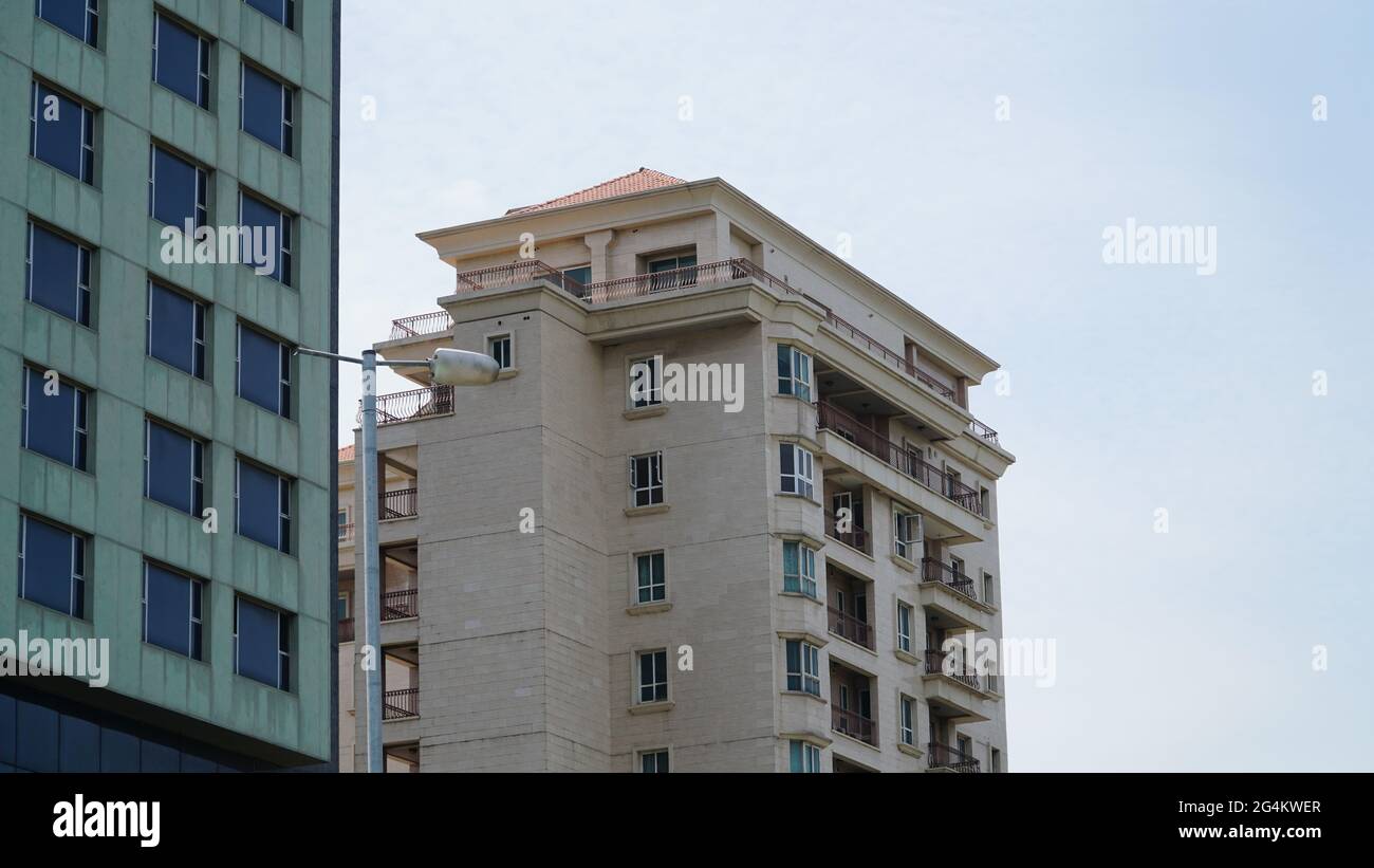 Appartements à Victoria Island, Lagos Nigeria Banque D'Images