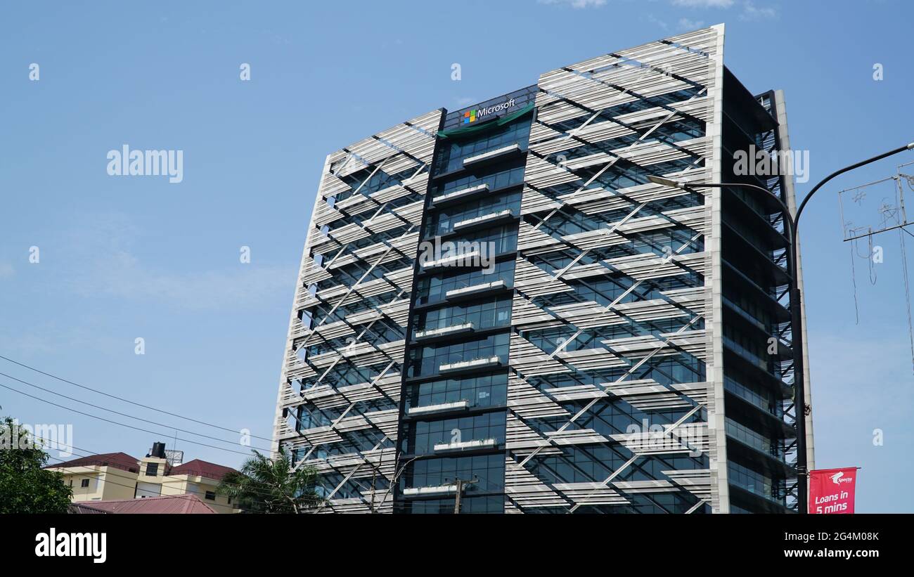 Kings Tower à Alfred Rewane Road, Ikoyi Lagos Banque D'Images