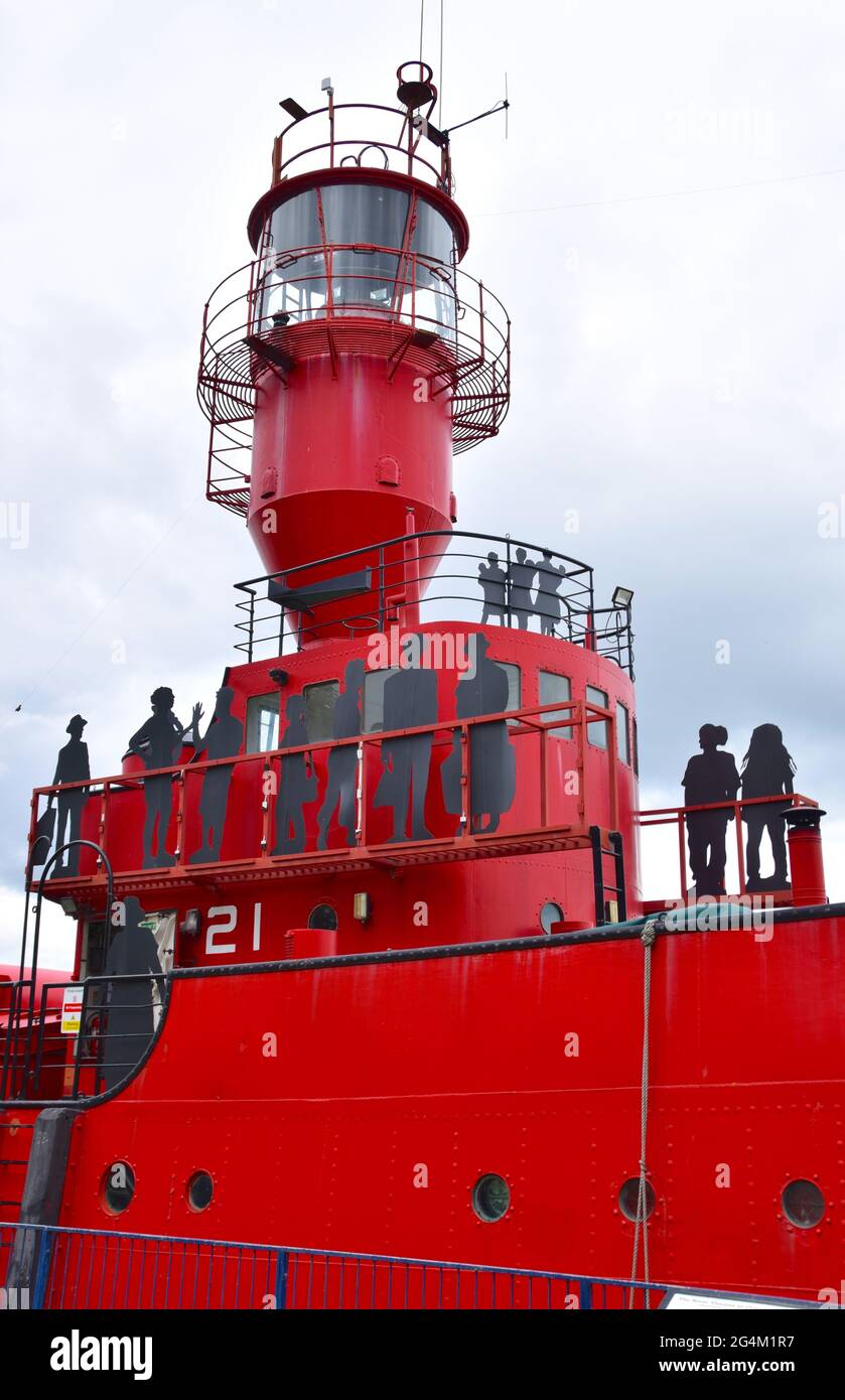 22/06/2021 Gravesend UK pour célébrer et commémorer l'arrivée de la génération Windrush sur l'Empire SS Windrush, et leur contribution à la r Banque D'Images