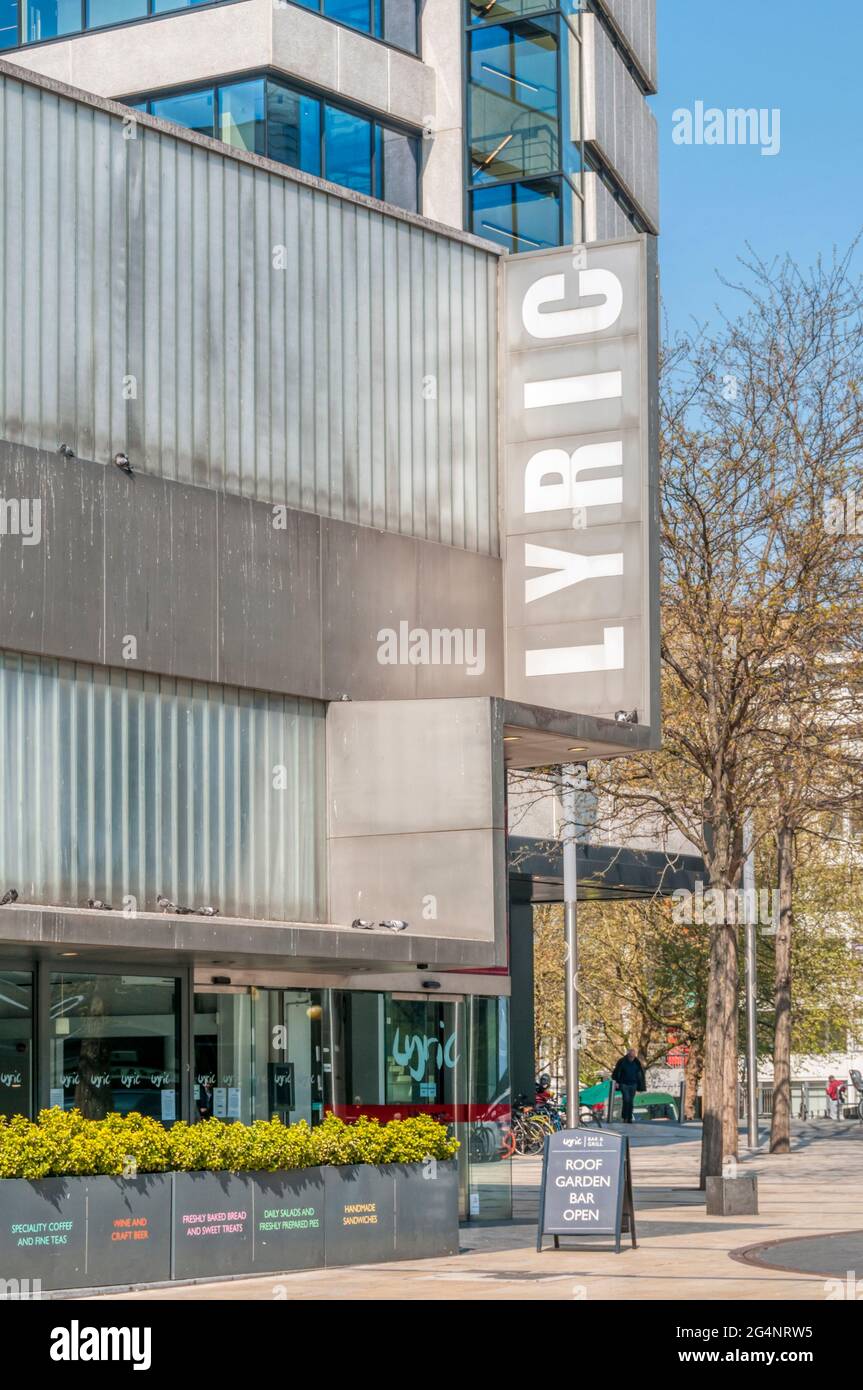 Le Lyric Theatre, Hammersmith. Banque D'Images