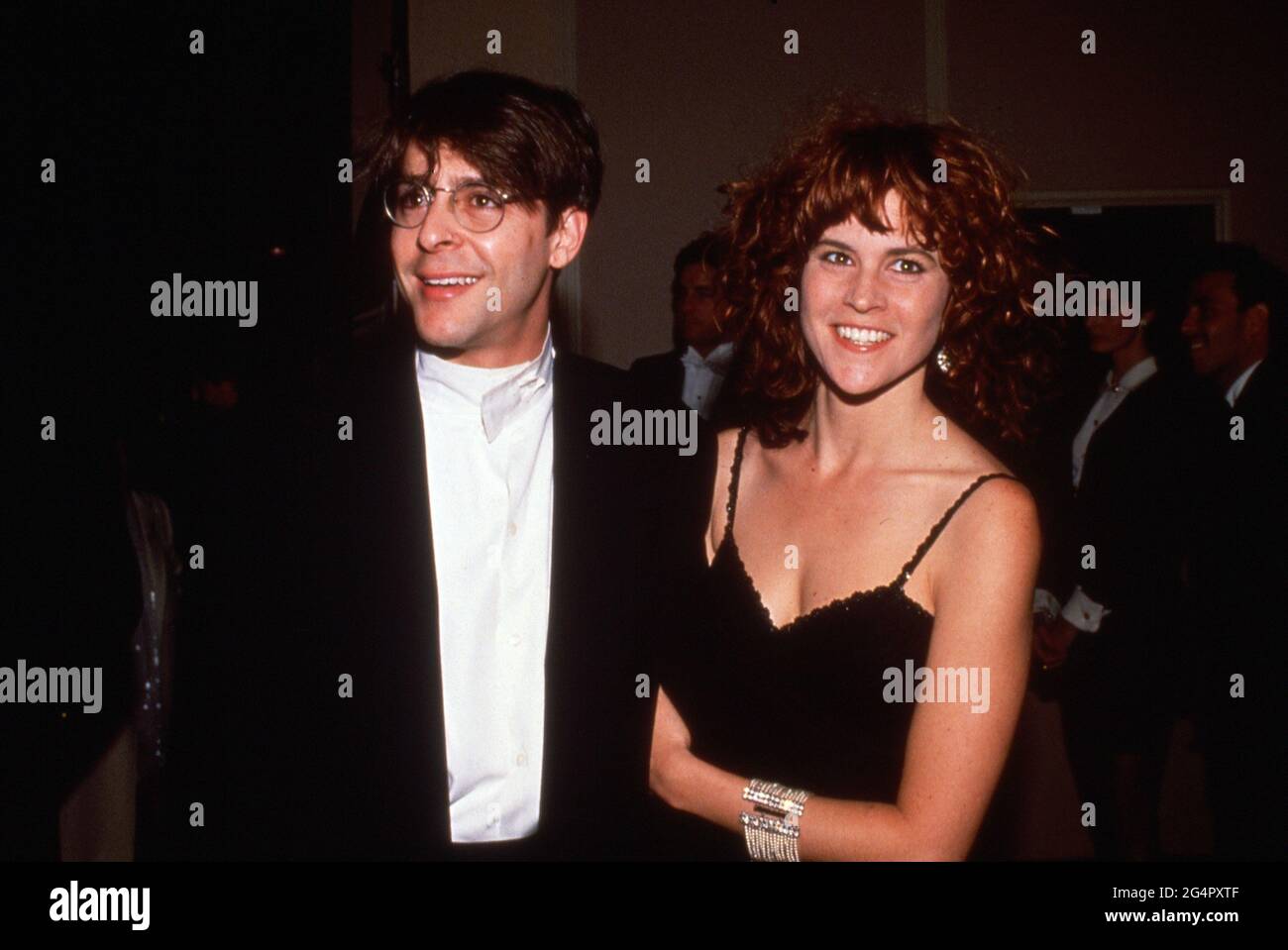 Judd Nelson et Ally Sheedy janvier 1989. Crédit: Ralph Dominguez/MediaPunch Banque D'Images