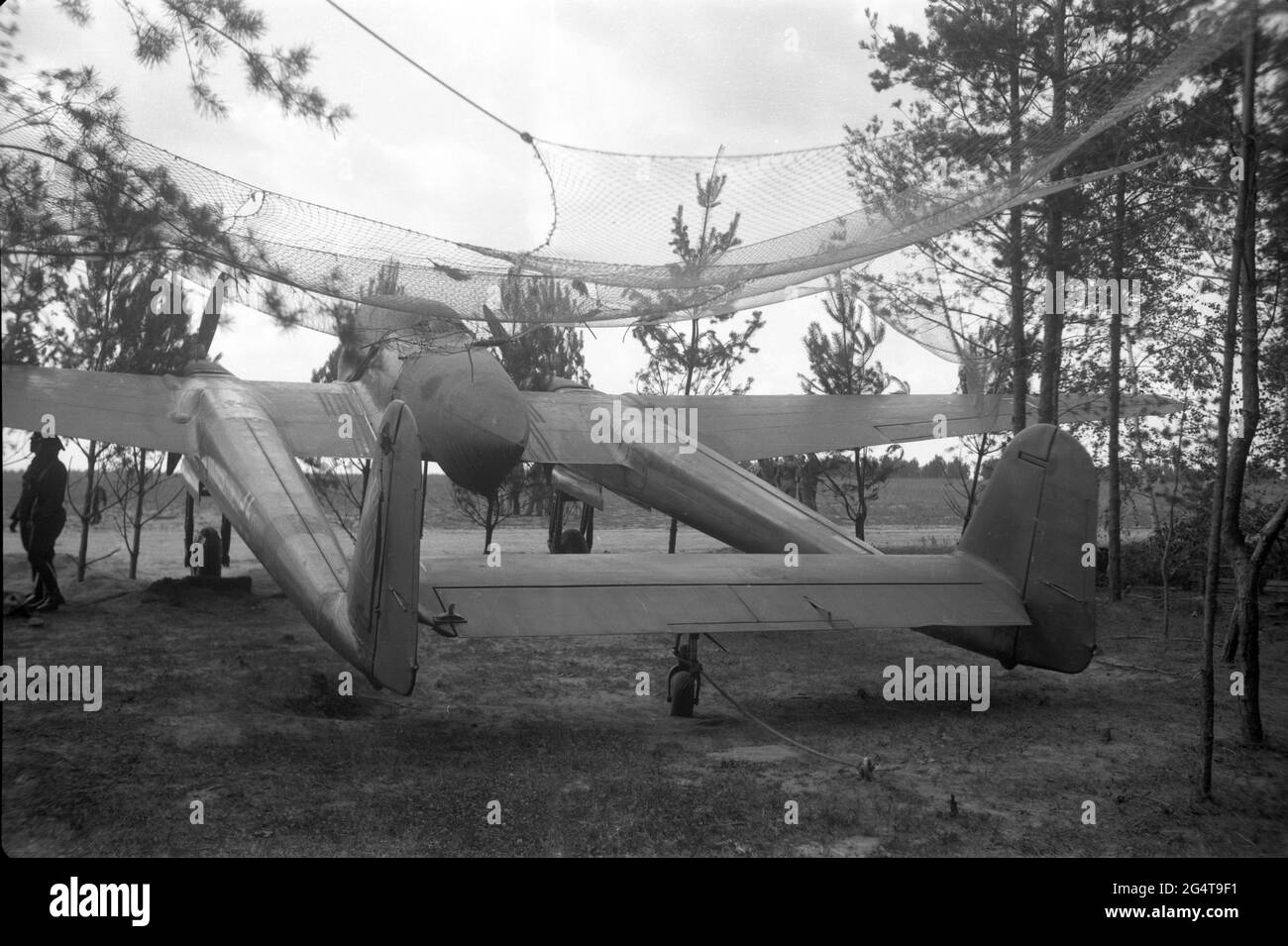 Weltkrieg Wehrmacht Luftwaffe Focke-Wulf FW 189 Uhu - avion de la Force aérienne allemande de la Seconde Guerre mondiale Focke-Wulf FW 189 Uhu Banque D'Images