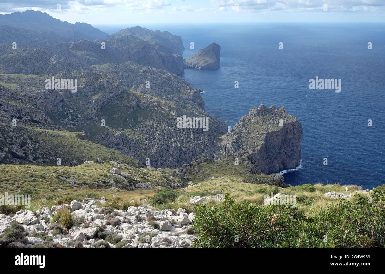 Vuelta Cricula Puig Roig, Majorque, Iles Baléares Banque D'Images