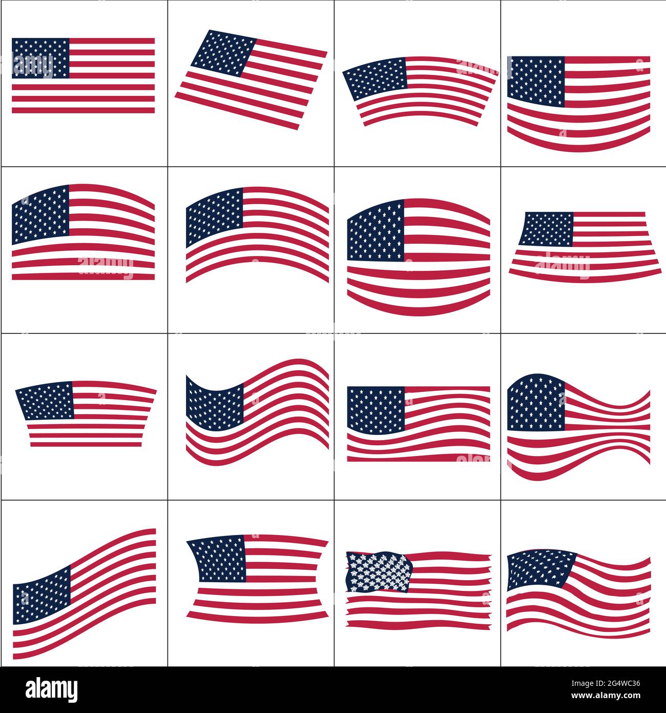 Pavillon De L Etat Uni D Amerique Dans Proportioan 15 Standard Et Drapeau Photo Stock Alamy
