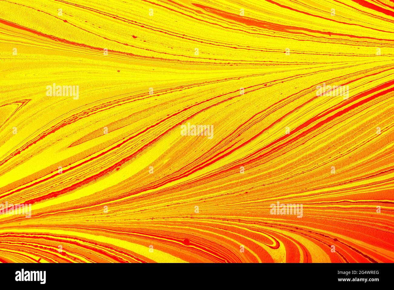 Illustration jaune-rouge pour fond d'écran et arrière-plan Banque D'Images