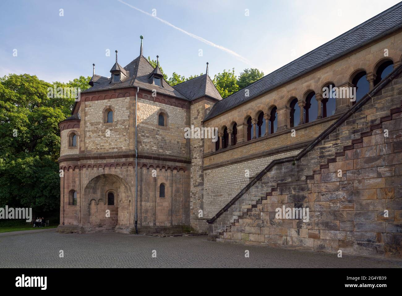 Goslar, Kaiserpfalz, Doppelkapelle St. Ulrich Banque D'Images
