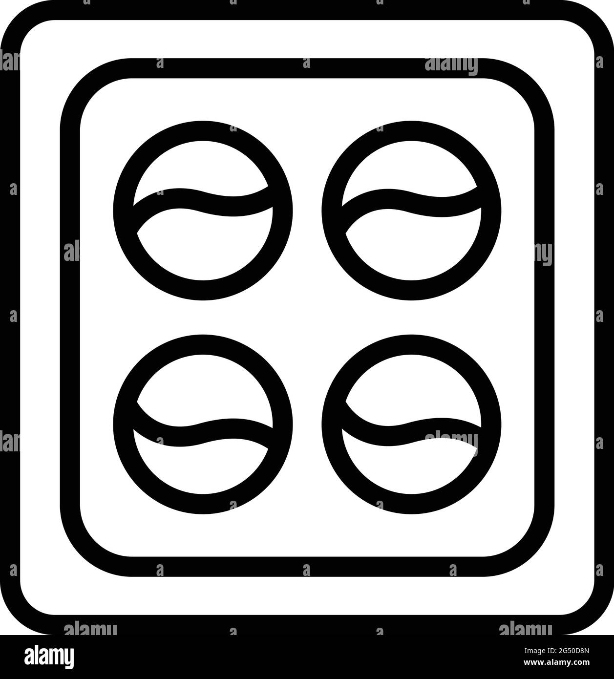 Icône de beauté coréenne des cosmétiques. Contour coréen cosmétiques beauté vecteur icône pour la conception de Web isolé sur fond blanc Illustration de Vecteur