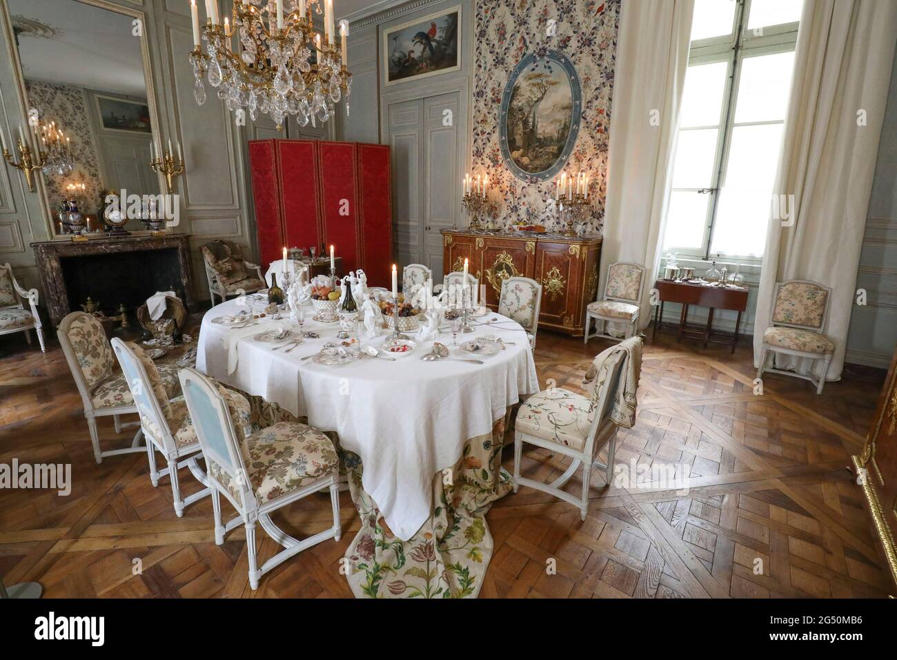 HÔTEL DE LA MARINE, PARIS Banque D'Images