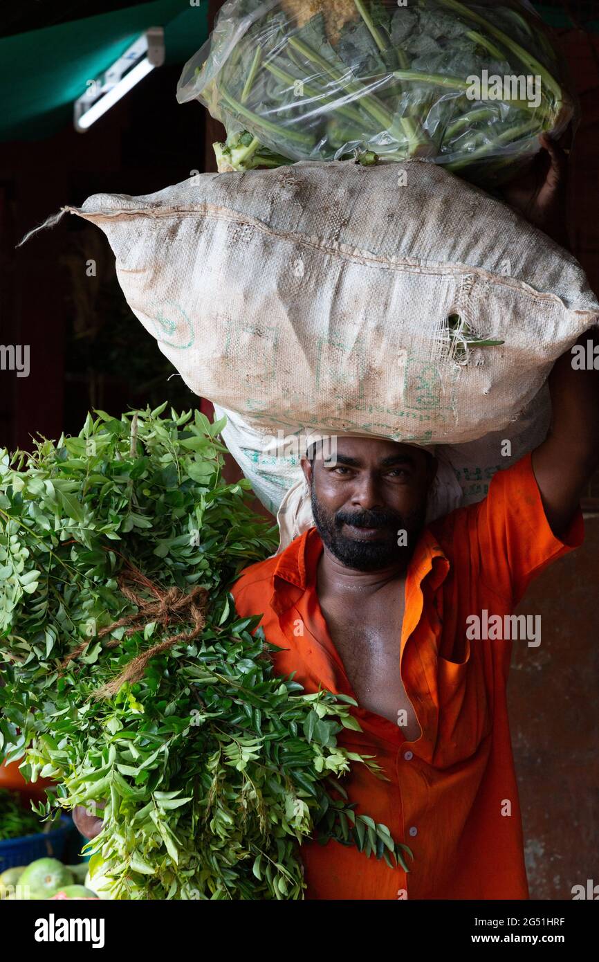 Visages de l'Inde et situations quotidiennes Banque D'Images