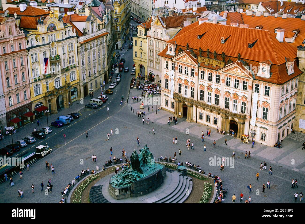 Old Town Square, Prague, République Tchèque Banque D'Images