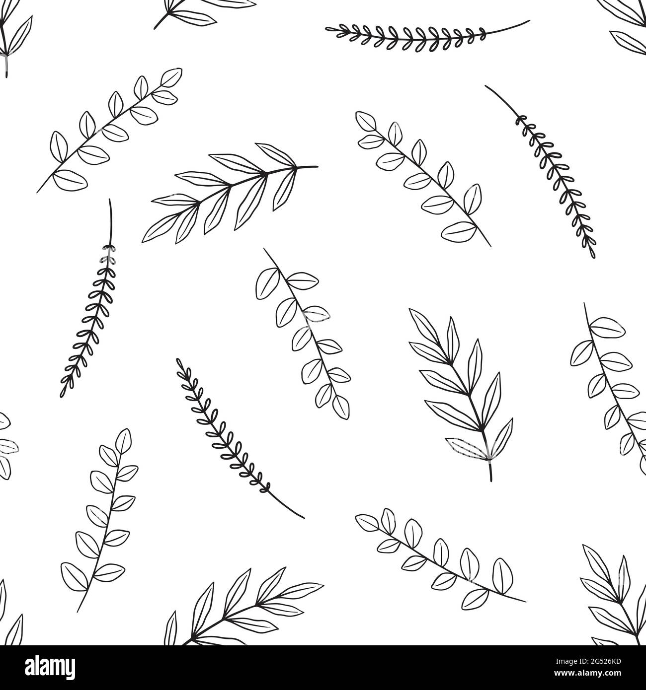Fleur de jardin, plantes, botanique, sans couture motif vectoriel de conception pour la couverture, le tissu, la décoration intérieure. Motif mignon avec branche végétale. Illustration de Vecteur