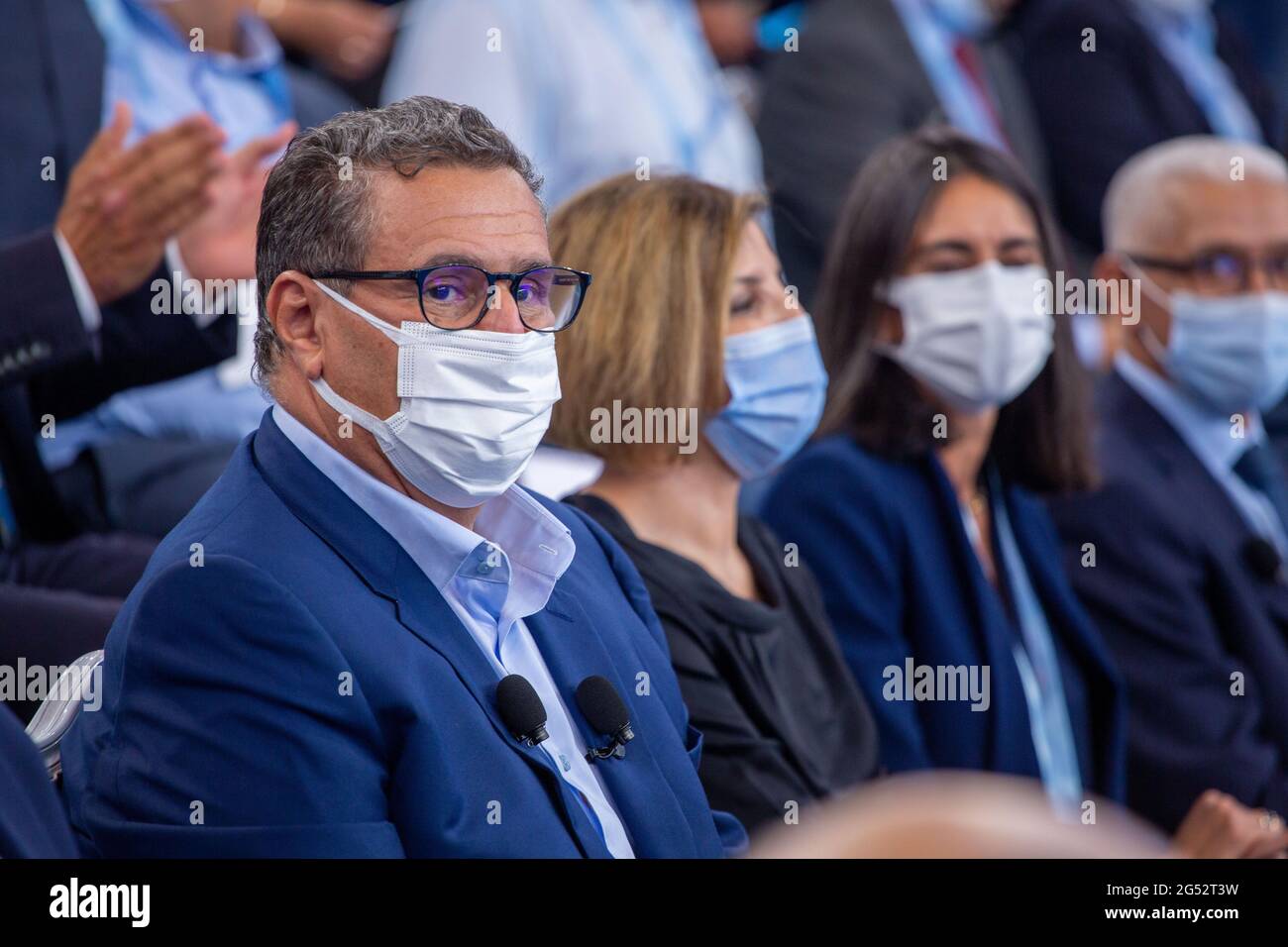Aziz Akhannouch Ministre de l'Agriculture Banque D'Images