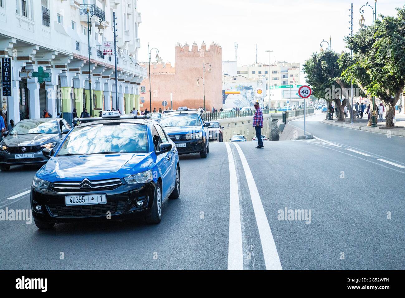 RABAT, la capitale du Maroc Banque D'Images