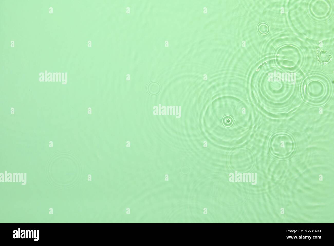 vert transparent eau surface texture été fond Banque D'Images