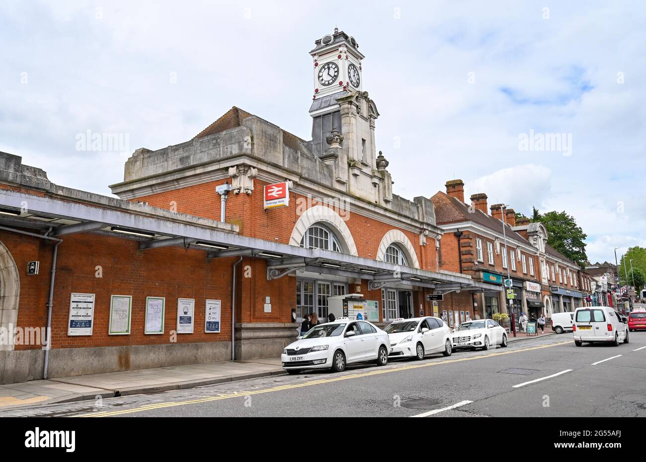 Royal Tunbridge Wells Kent - Gare de Tunbridge Wells Banque D'Images