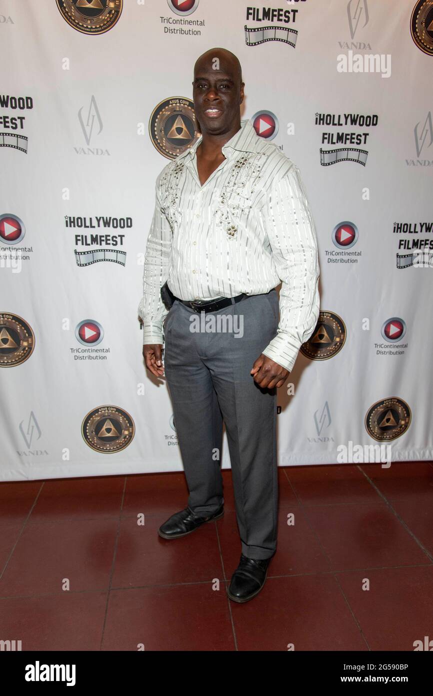 Isaac C. Singleton Jr. Participe à iHollywood FilmFest et à la suite de cadeaux au Woman's Club of Hollywood, Hollywood, CA, le 25 juin 2021 Banque D'Images