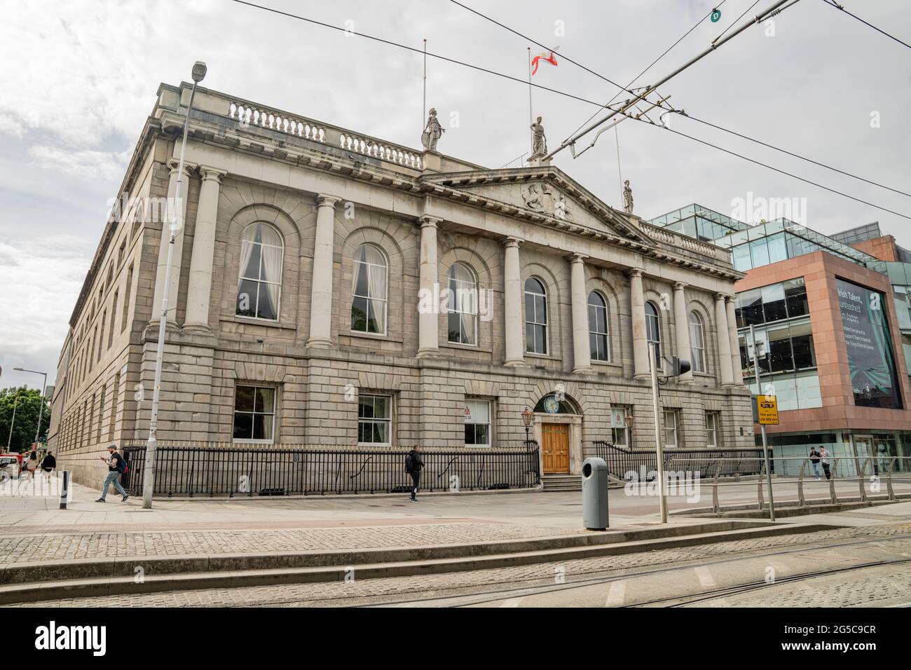 Dublin 2, Dublin City, Irlande, 11 juin 2021. RSCI sur St Stephens Green Banque D'Images