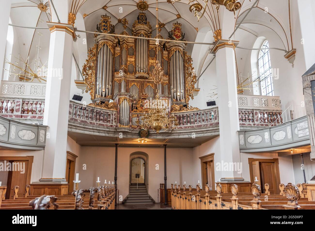 Trinitatis Kirke, Copenhague, Danemark Banque D'Images