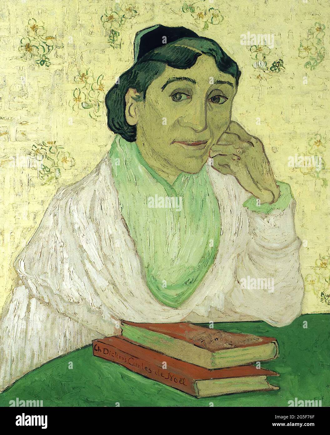 Vincent Van Gogh - Portrait Madame Ginoux L Arlesienne 1888 Banque D'Images