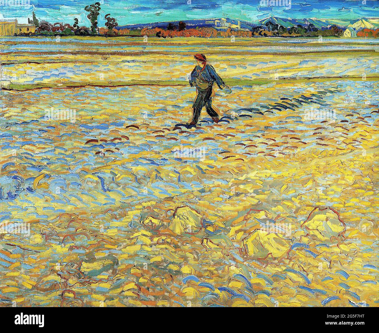 Vincent Van Gogh - Sower 1888 1 1888 Banque D'Images