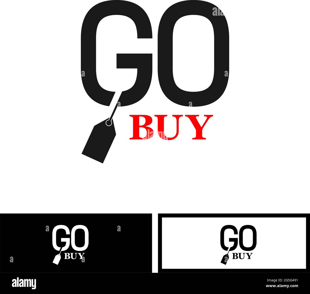 Icônes Go Buy stock. Icône de jeu plat. Étiquette. Vecteur Illustration de Vecteur