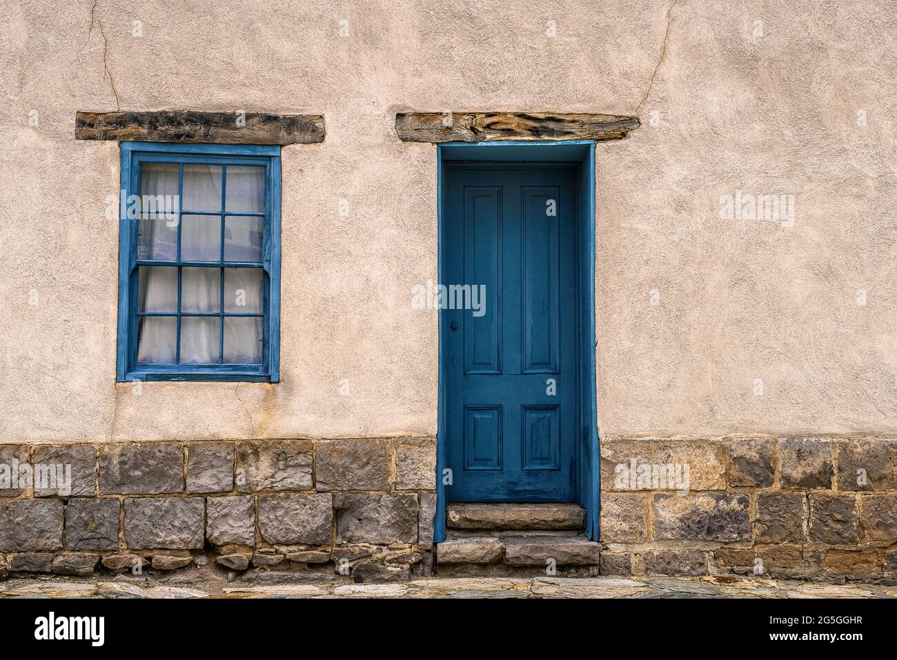 Les portes et les fenêtres du sud-ouest des États-Unis Photo Stock - Alamy