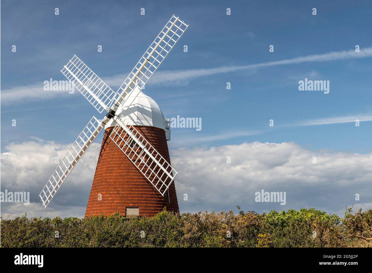 Halnaker Windmill, West Sussex, Royaume-Uni Banque D'Images