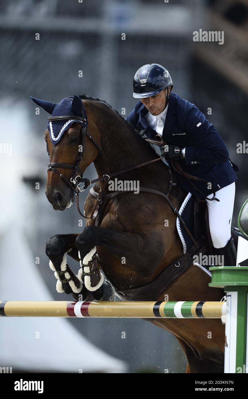 Sadri FEGAIER FRA quitation CELTION Prix Eiffel au cours des