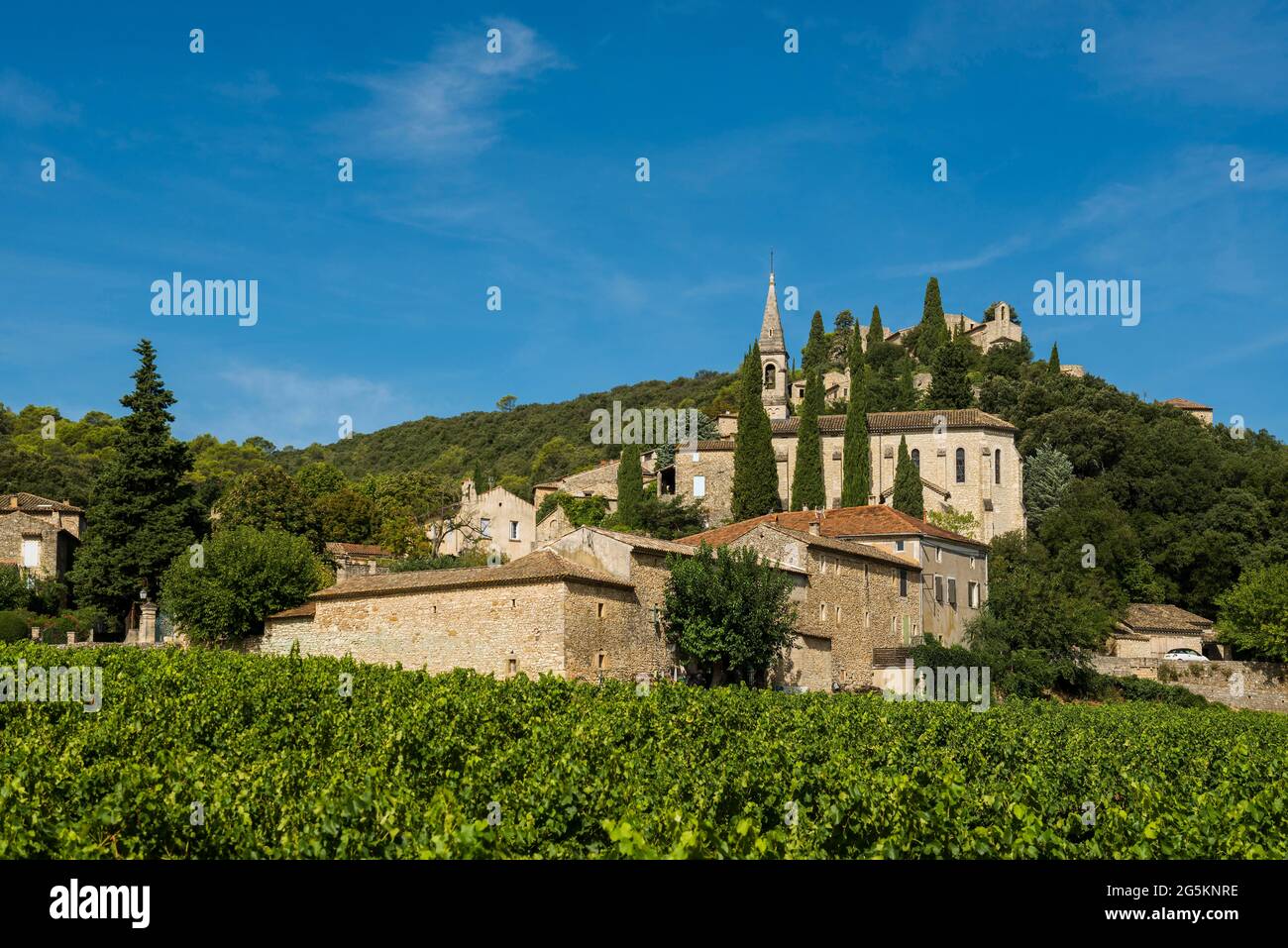 La RoquesurCèze, l'un des plus beaux villages de France, les plus