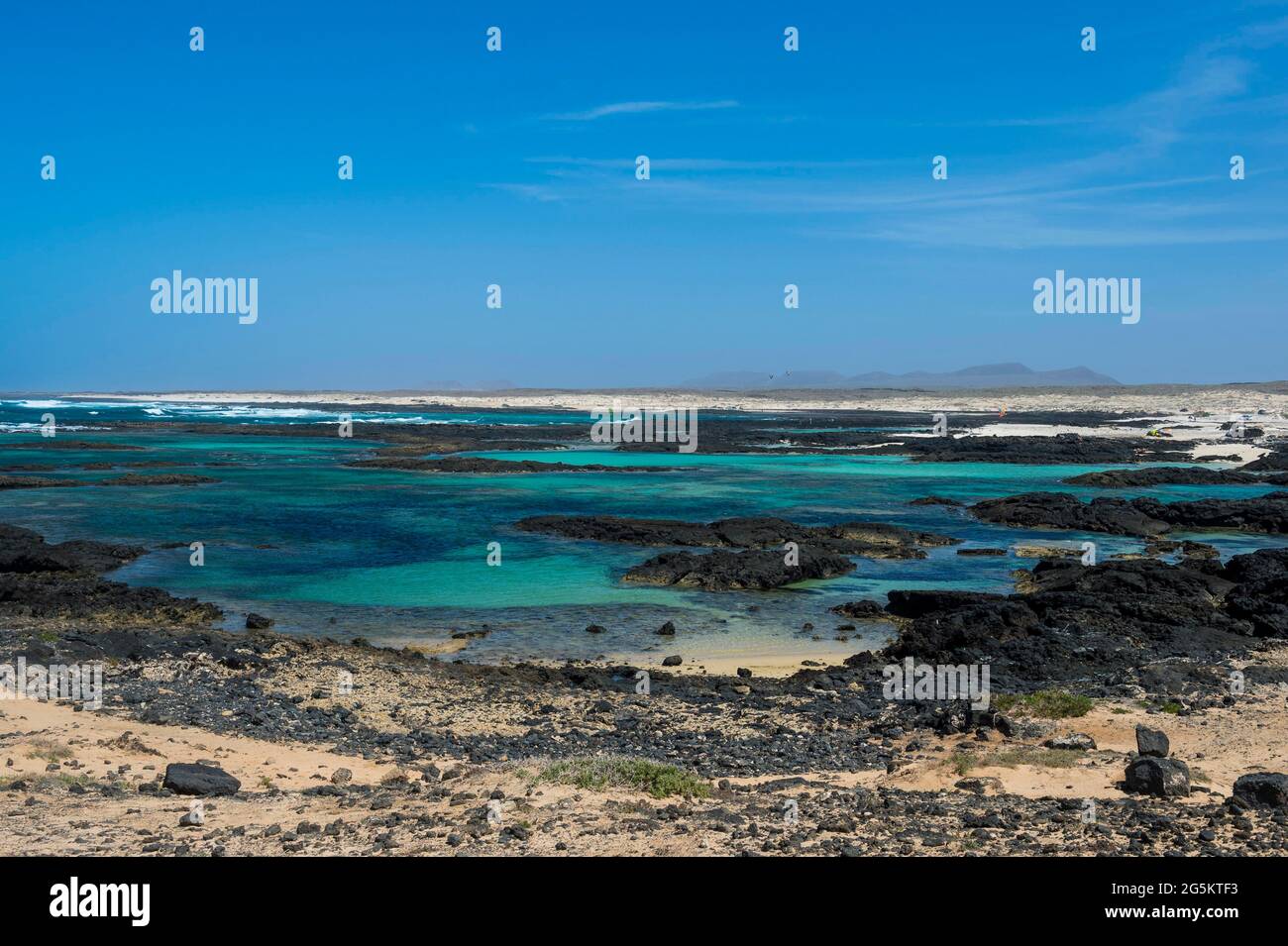 Baie de Marrajo, Fuerteventura, îles Canaries, Espagne, Europe Banque D'Images