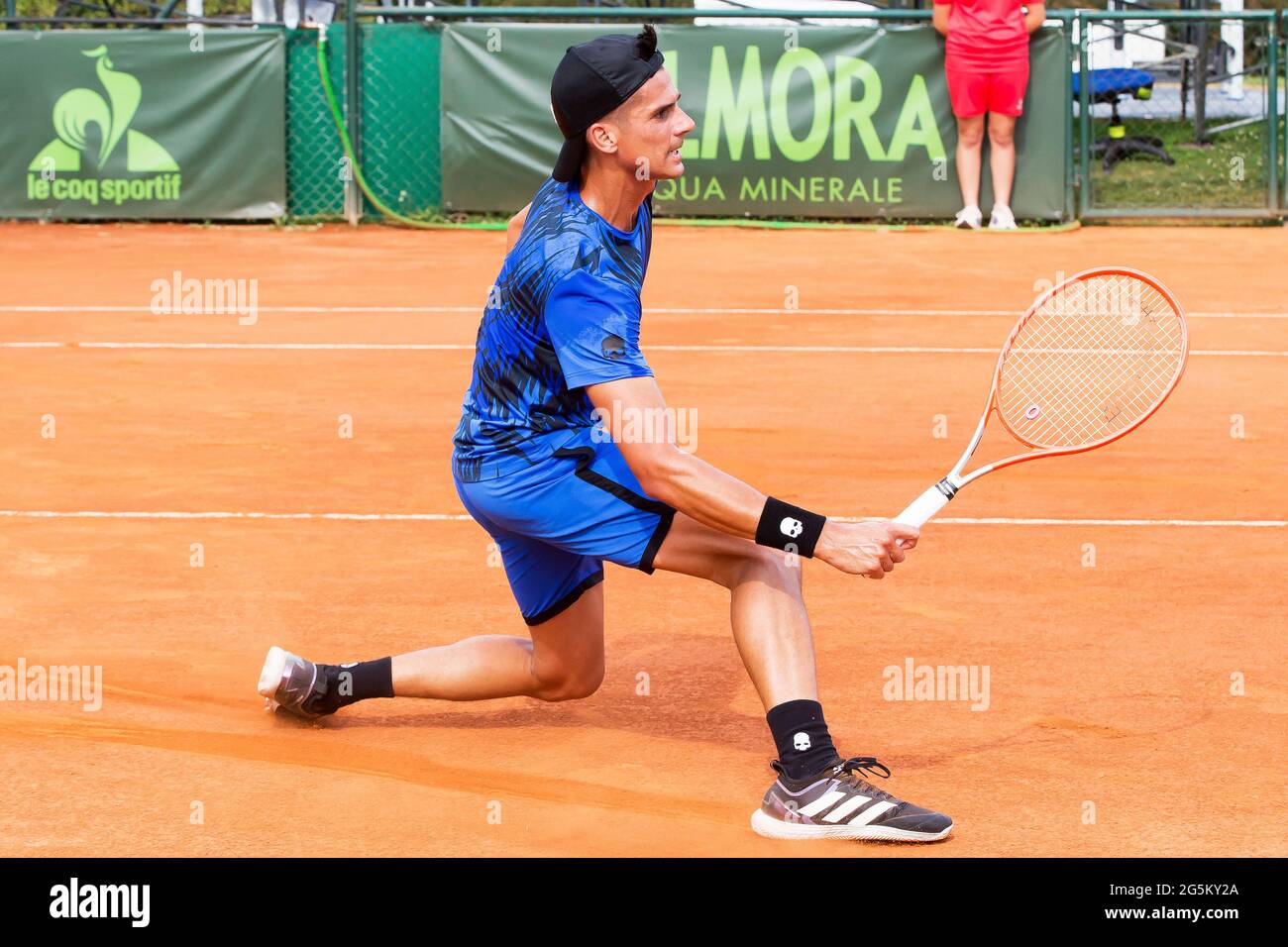 Le joueur de tennis argentin Federico Coria lors de l'ATP Challenger Milano  2021, tennis Internationals, Milan, Italie, - photo .LiveMedia/Valerio  Origo Photo Stock - Alamy