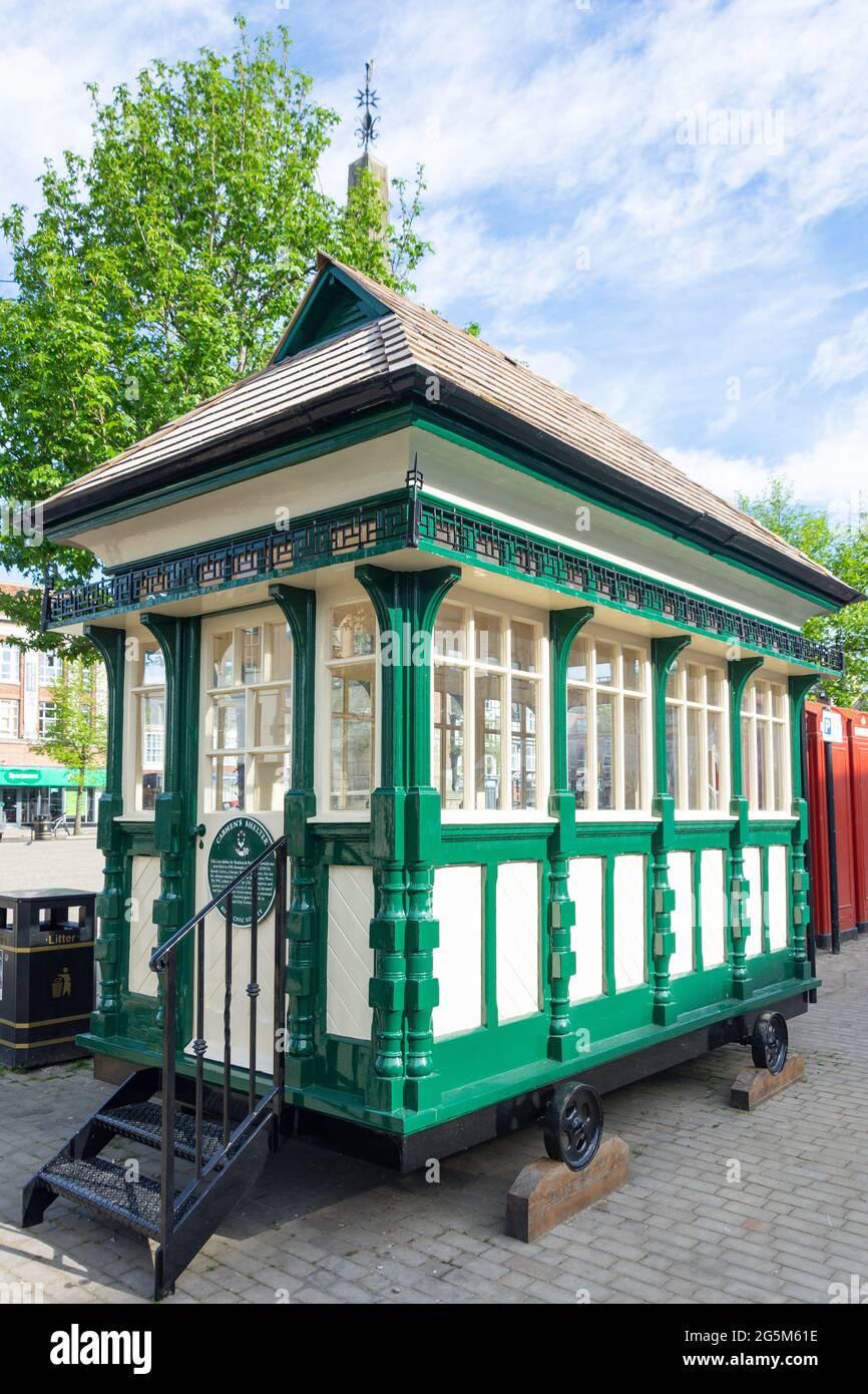 Cabmen's Shelter, Market place, Ripon, North Yorkshire, Angleterre, Royaume-Uni Banque D'Images