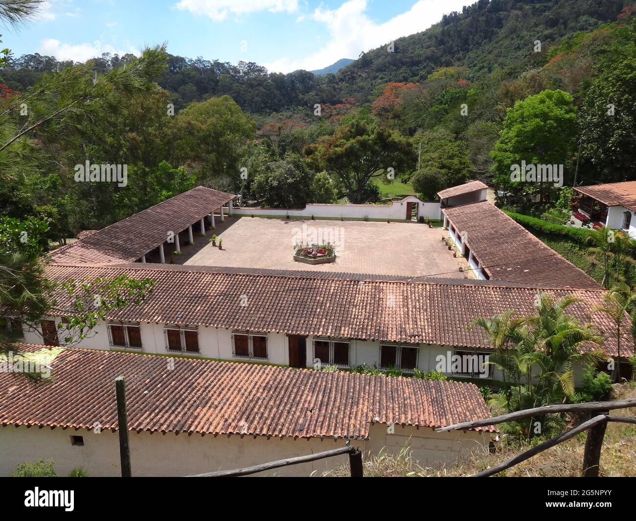 CARACAS, VENEZUELA - 16 mars 2014 : Casona Los Venados, Guardaparques. Waraira repano o parque nacional el avila. Caracas, Venezuela Banque D'Images