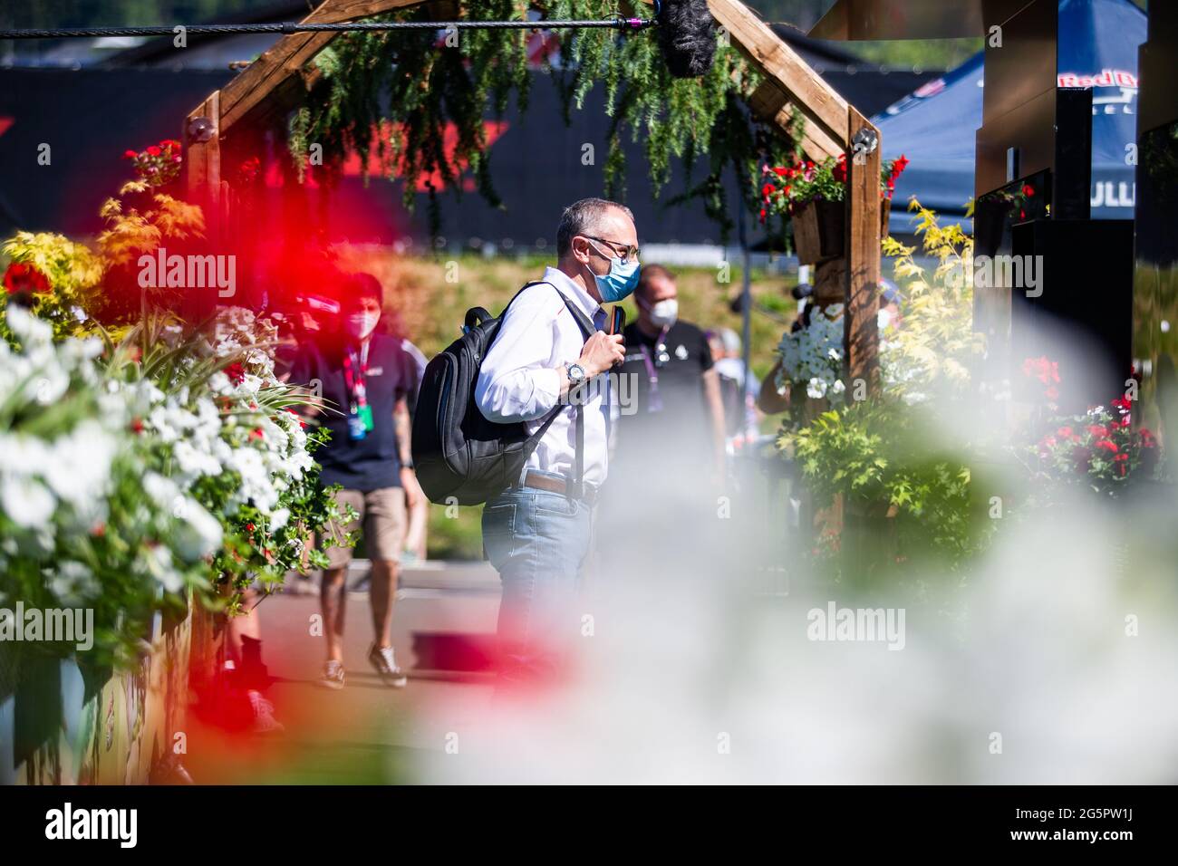 Stefano Domenicali (ita) Portrait pendant la Formule 1 Grosser Preis Der Steiermark 2021, 2021 Grand Prix de Styrie, 8e manche du Championnat du monde de Formule 1 2021 de la FIA du 25 au 27 juin 2021 sur l'anneau de taureau rouge, à Spielberg, Autriche - photo Joao Filipe / DPPI / LiveMedia Banque D'Images