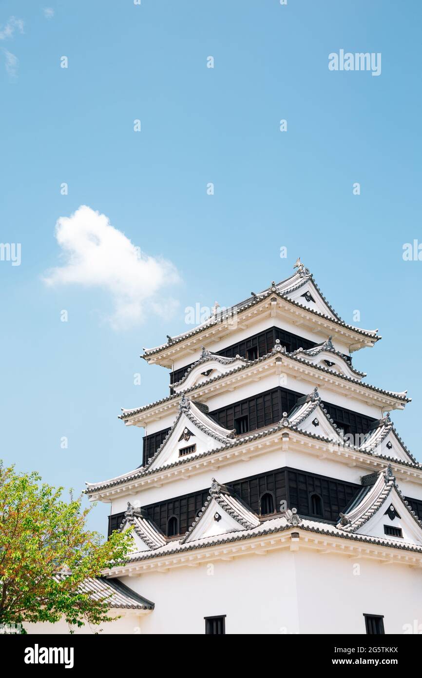 Château Ozu à Ehime, Shikoku, Japon Banque D'Images