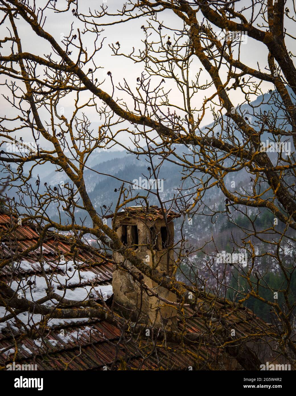 Un conte de fées d'automne Banque D'Images