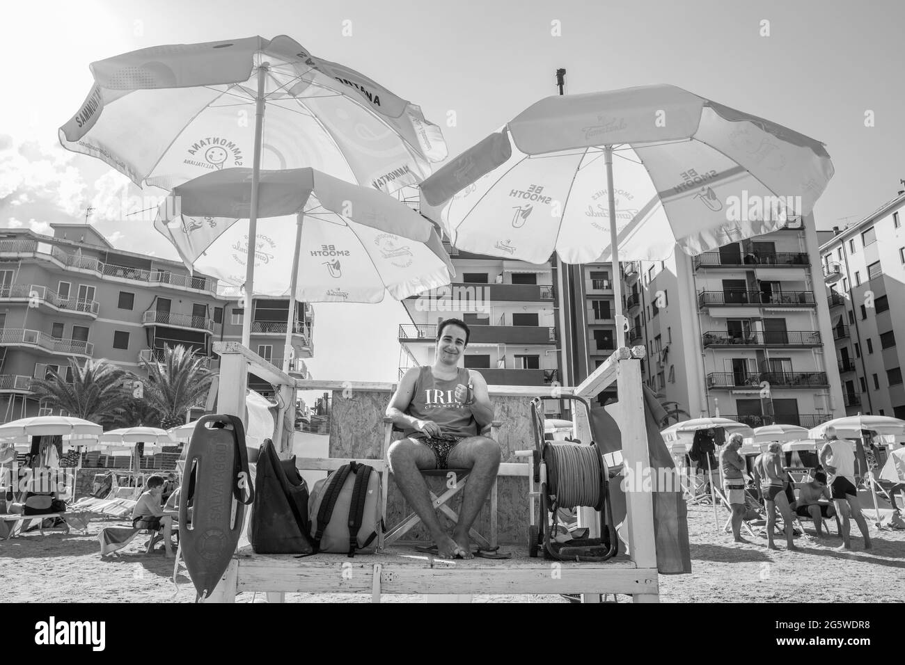 Itally, Borghetto Santo Spirito Banque D'Images