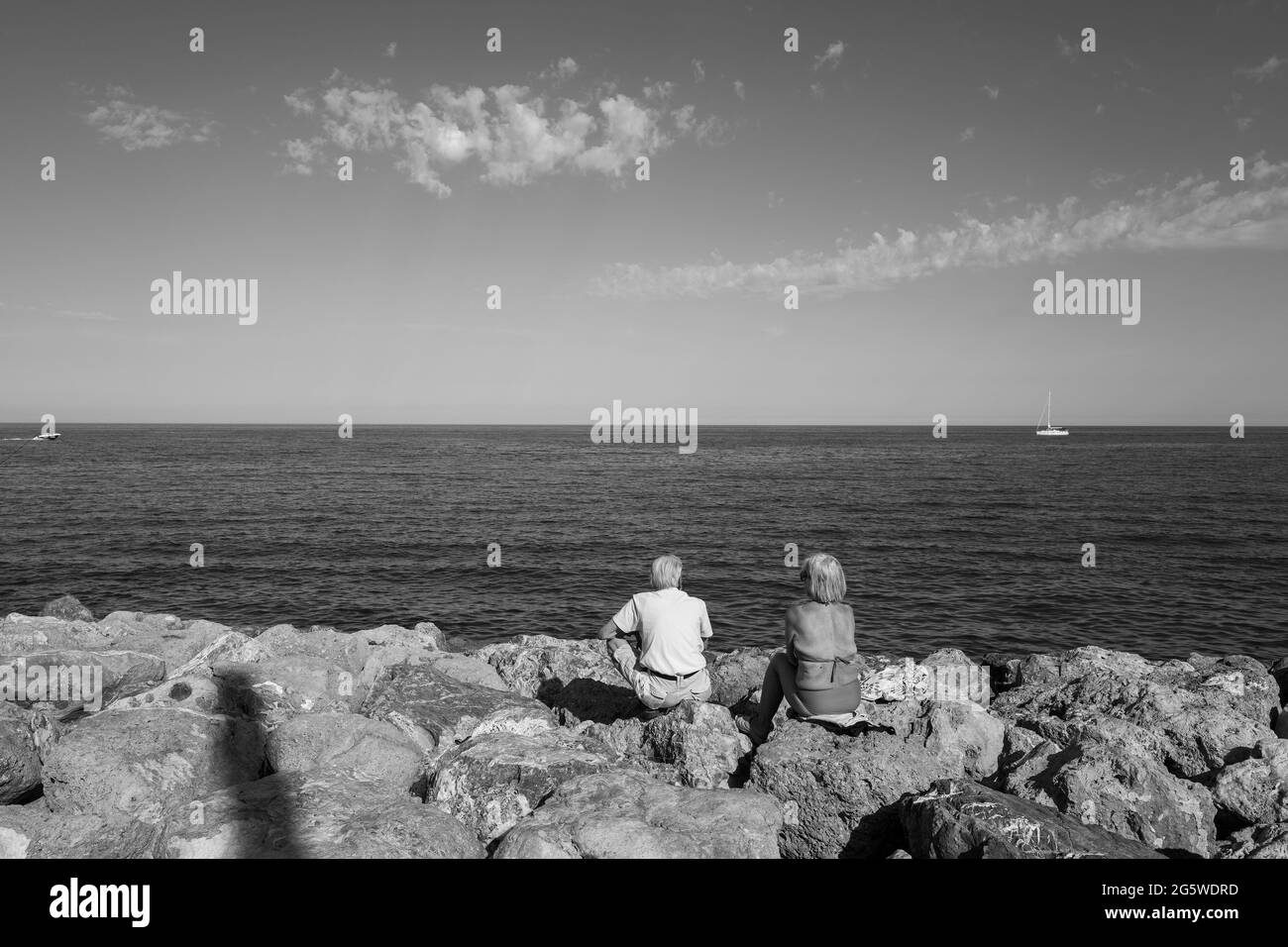 Itally, Borghetto Santo Spirito Banque D'Images