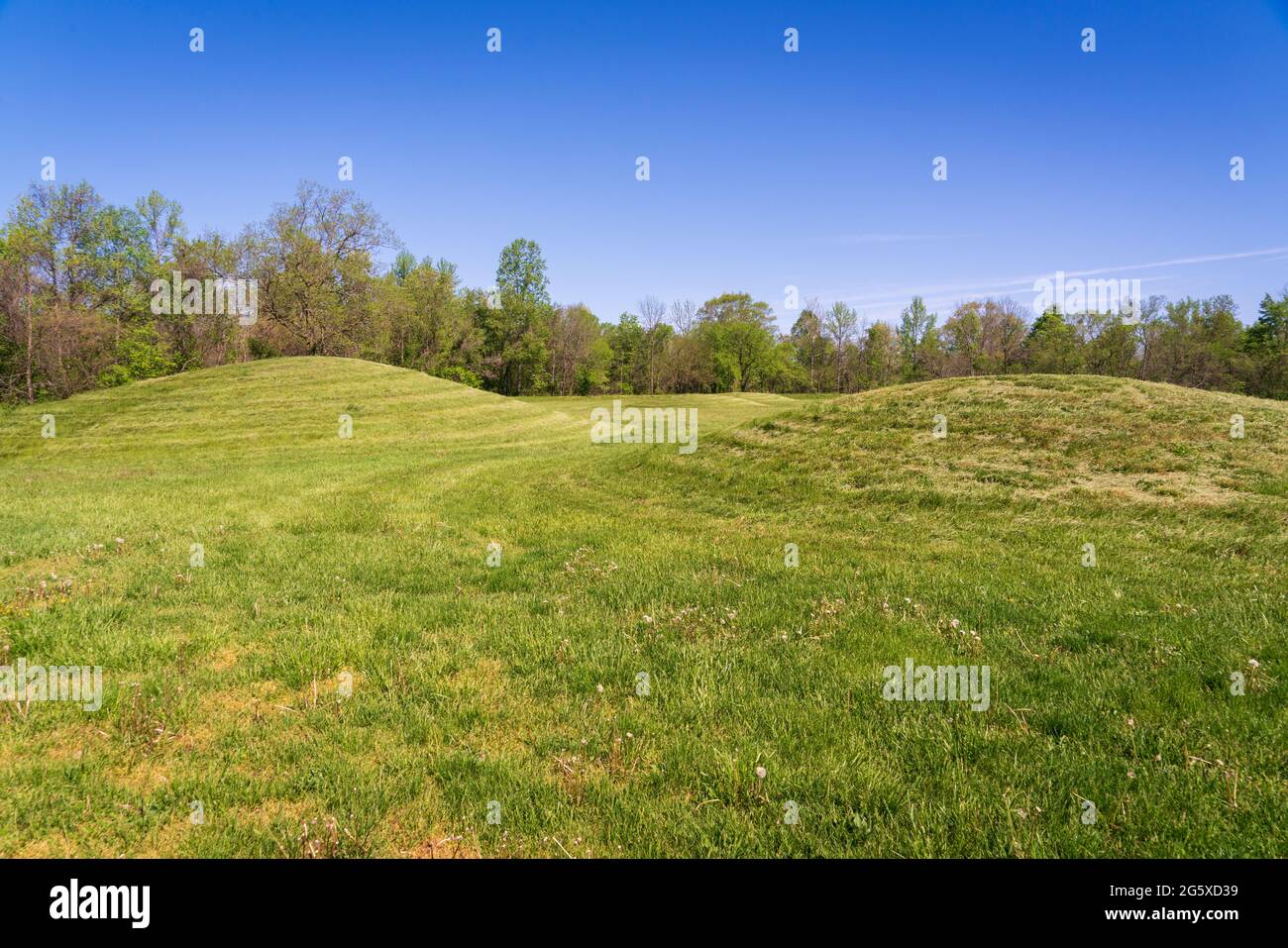 Parc historique national de la culture Hopewell Banque D'Images
