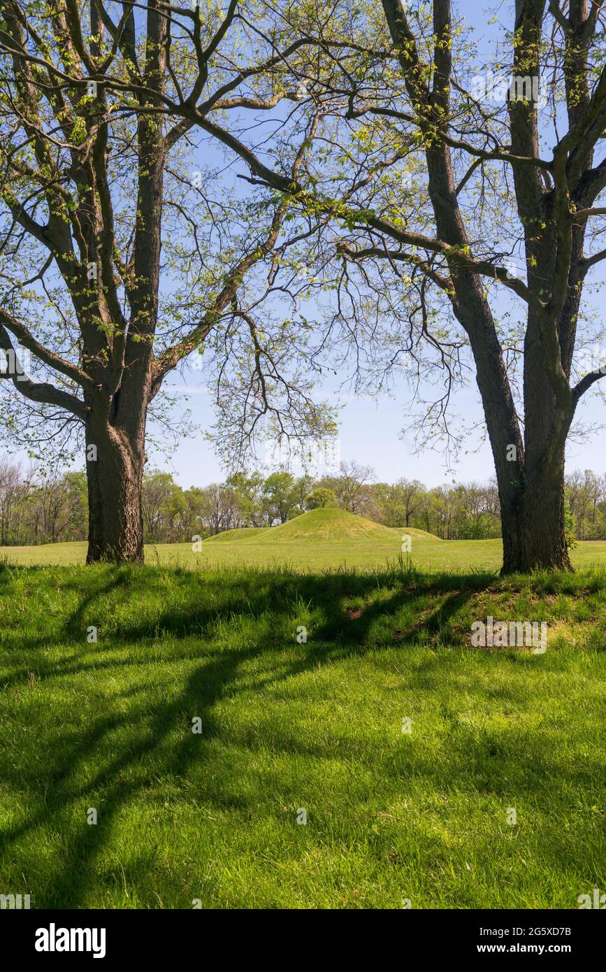 Parc historique national de la culture Hopewell Banque D'Images
